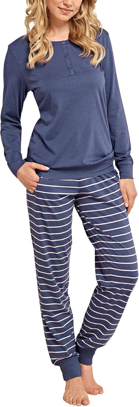 damen schlafanzug lang günstig|schiesser pyjama damen.